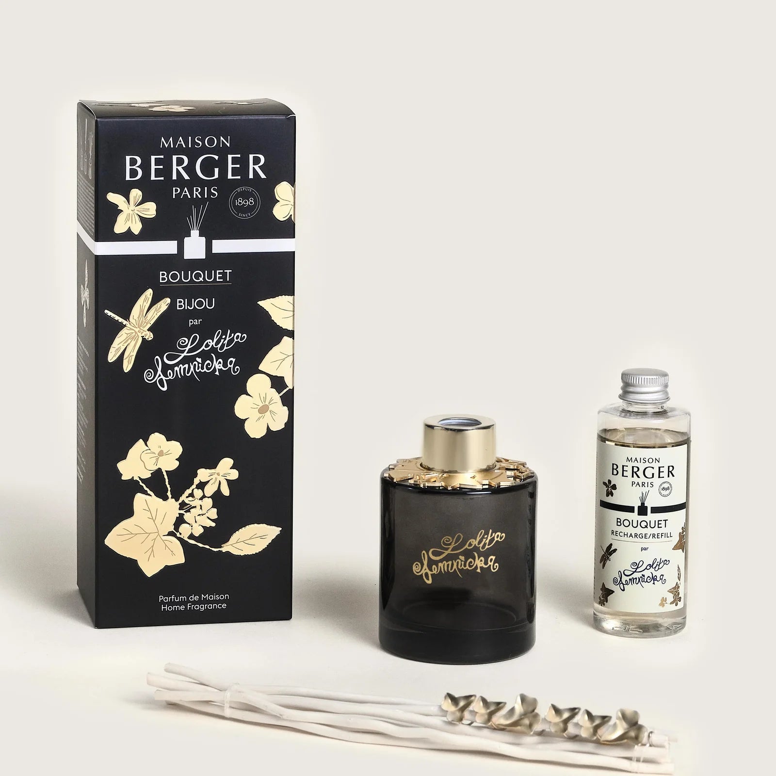 Bouquet Bijou parfumé Lolita Lempicka Black Edition